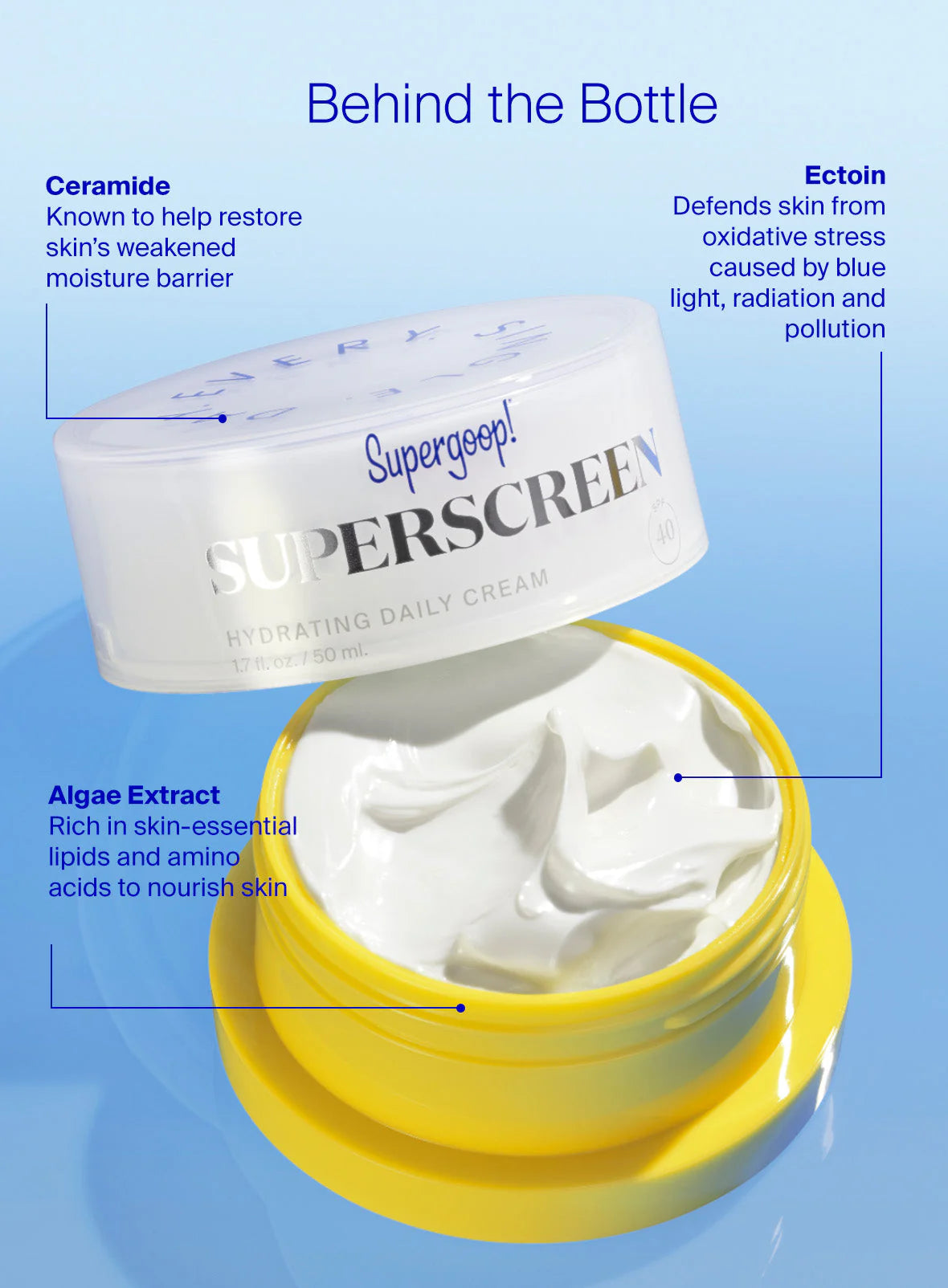 Superscreen Hydrating Daily Cream SPF 40 - Imagen 6